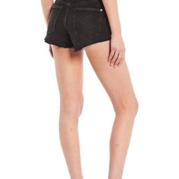 NWT Free People black denim shorts - Picture 4 of 6